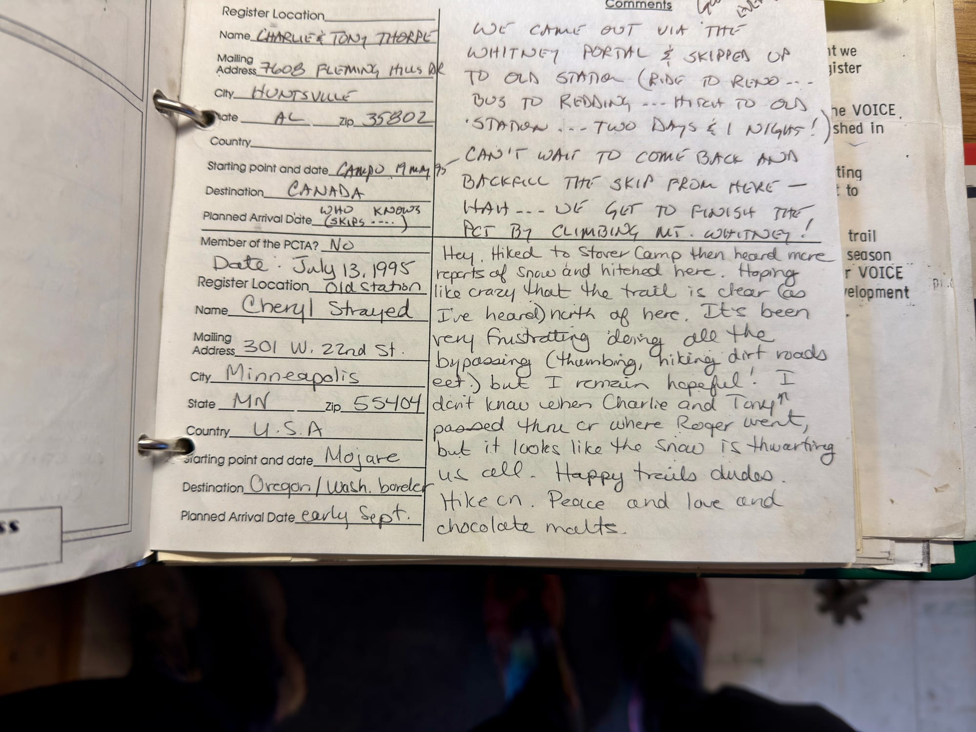 Pacific Crest Trail - Day 121 -  Lassen to Old Station