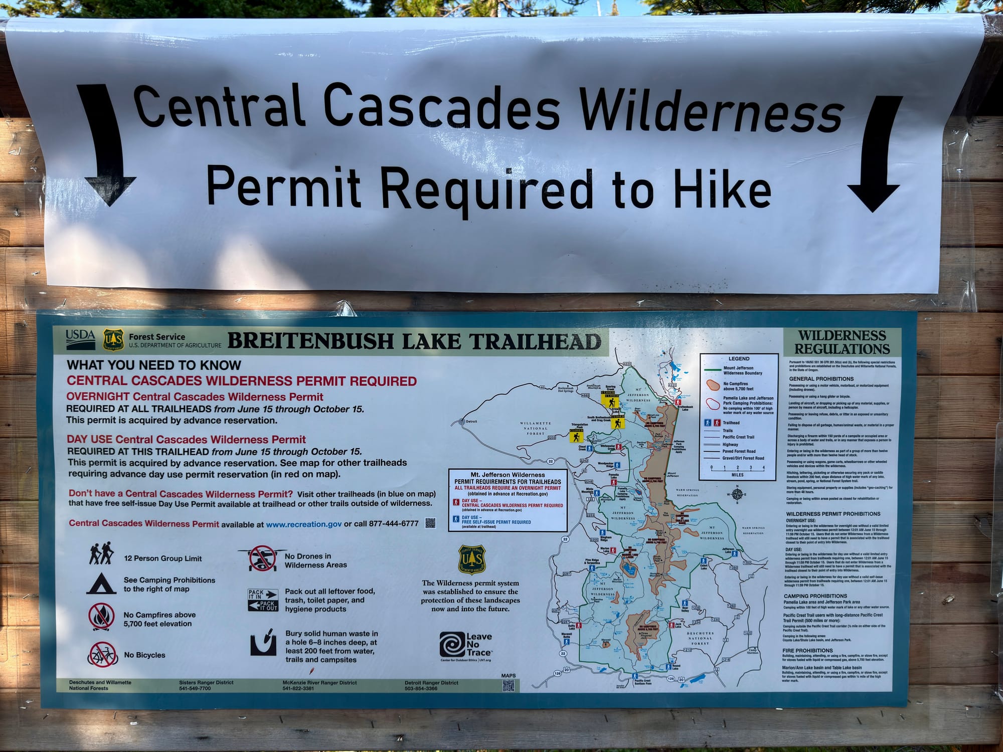 Pacific Crest Trail - Day 158 - Olallie Lake